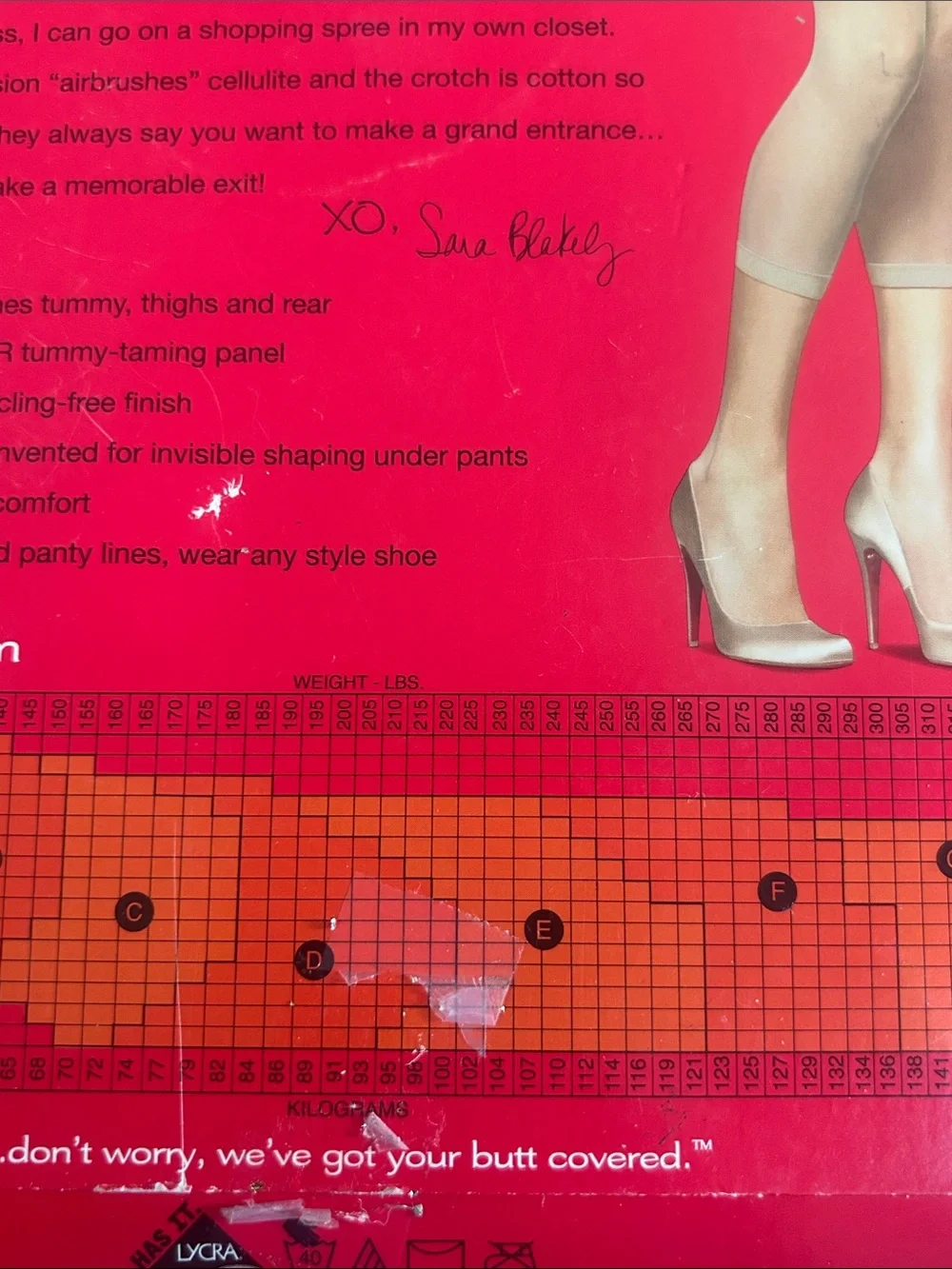 SPANX Super Nude Footless Shaper Tummy Control Size E